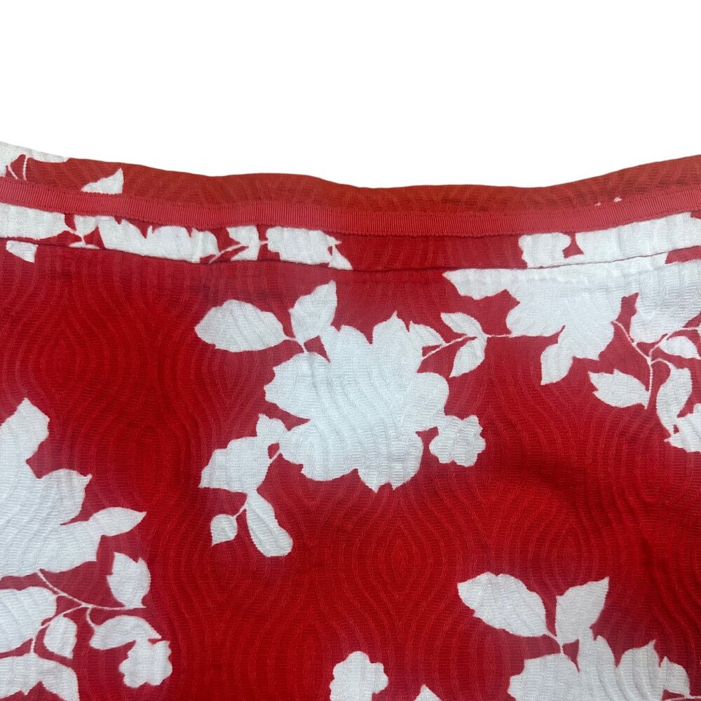 Talbots Pencil Skirt Red 6P - Picture 3 of 6